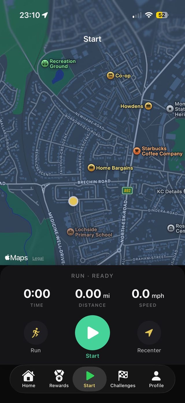Kaevor run tracking with live map